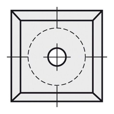 Brück HW VS Vorschneider Hobelmesser Wendeplatte 14x14x1,2mm B05 23014014