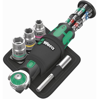 Wera Zyklop Pocket Set 2 Knarre Bit Schraubendreher Steckschlüssel 05004281001