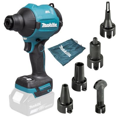 Makita Akku Gebläse 4-stufige Einstellung des Luftvolumens Düse 297 mbar DAS180Z