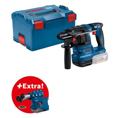 Bosch Akku Bohrhammer GBH 18V-22 + Staubabsaugung GDE 18V-12 Solo 0611924004