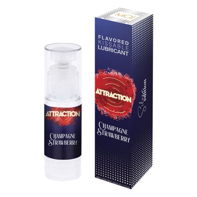 Gleitmittel Attraktion Champagner Erdbeere 50ml