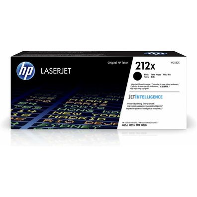 HP HP 212X Hohe Ergiebigkeit Schwarz original LaserJet Tonerpatrone (W2120X)