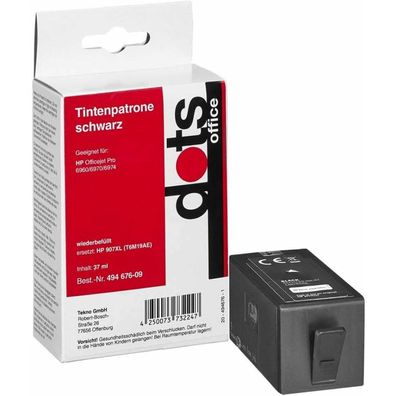 dots schwarz Tintenpatrone ersetzt HP 907XL (T6M19AE)