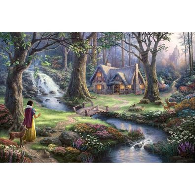 Puzzle Thomas Kinkade: Disney Schneewittchen