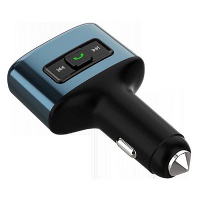 Bluetooth FM Transmitter férs Auto, Adapter fér drahtlosen FM-Radiosender,