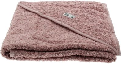 Pippi Baybwear Kinder Badetuch Organic Hooded Towel 83x83 cm Pale Mauve Purple