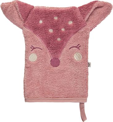 Pippi Babywear Kinder Waschlappen Organic Wash Cloth Misty Rose-14x21 cm