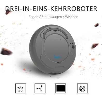 1800Pa Smart Boden Reiniger 3-In-1 Auto Wiederaufladbare Smart Kehr Roboter