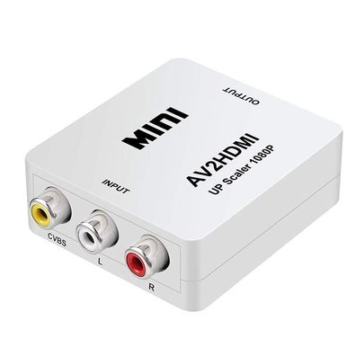 RCA zu HDMI Konverter, AV zu HDMI Adapter ABLEWE 1080P Mini RCA Composite CVBS