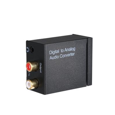 Digital zu Anolog Audio RL Converter Koaxial oder Toslink Digitale Audiosignale