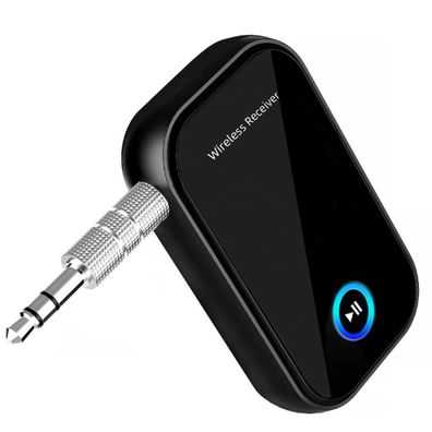 Cocoda Bluetooth Adapter Auto, Mini Aux Bluetooth 5.0 Adapter mit Freisprechen,