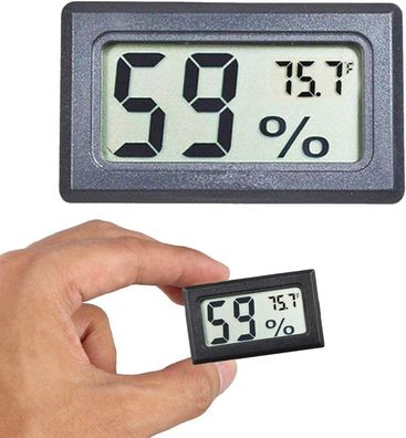 1-Pack Mini-Hygrometer-Thermometer Digitaler Luftfeuchtigkeitsmesser-Monitor