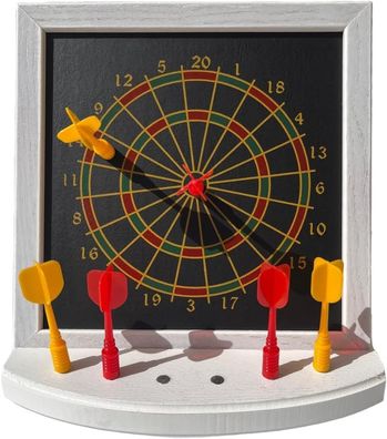 Karella Mini Dartboard Magnet inkl. 6 Magnetdarts | Dartscheibe Dartboard Dart