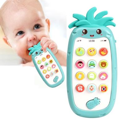 Handy-Spielzeug mit leichter Musik und Sounds Silikon-Bei?ring Baby