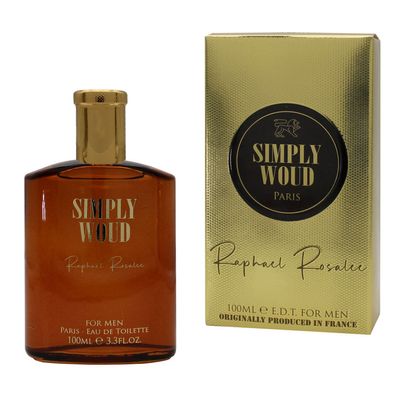 Raphael Rosalee Cosmetics Simply Woud homme/men Eau de Toilette 100ml