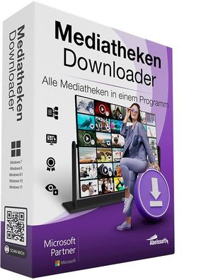 Mediatheken Downloader 2025 - Abelssoft - PC Download Version