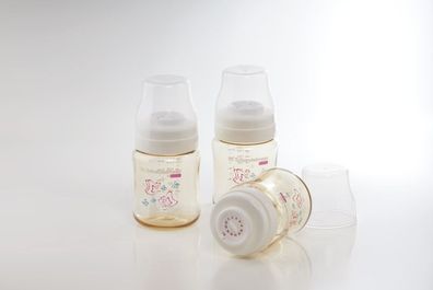 Dr. Schandelmeier Baby Muttermilchbehälter mit Datumsanzeige Set 3 x 180 ml