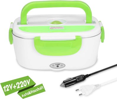 Elektrische Lunchbox Auto Edelstahl Unterwegs Speisenwärmer Elektrisch 1,2L