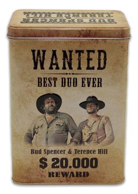 Vorratsdose - Bud Spencer + Terence Hill: Wanted - 3 ltr 20x14x10cm neu+ovp