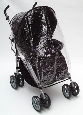 Universal Regenschutz Regenverdeck für Kinderwagen und Buggy Regenhaube Windschutz