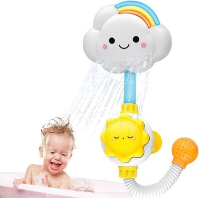 Baby-Dusche-Spielzeug Badewasser-Duschspielzeug séße Wolke