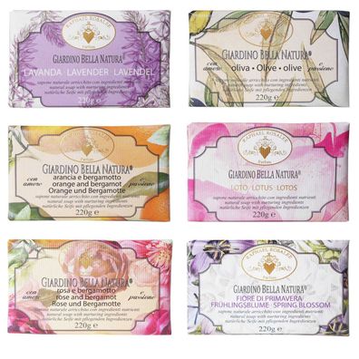 Giardino Bella Natura Natural Soap von Raphael Rosalee Cosmetics Naturseife