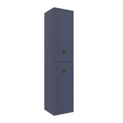 Hochschrank Renoir 1600 Night Blue mit 2 Türen