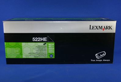 Lexmark 522HE 52D2H0E (entspricht 52D2H00) Toner Black MS810 -A