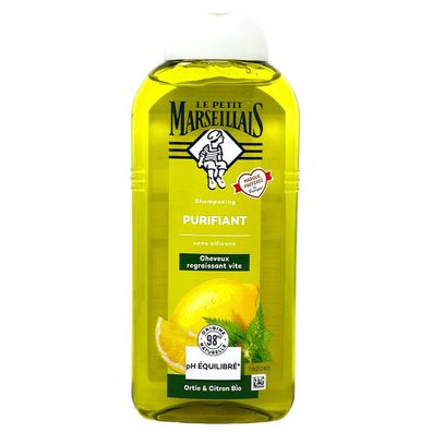 Le Petit Marseillais Shampoo Brennnessel & Zitrone für normales Haar 300 ml