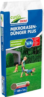 Cuxin DCM Mikro Rasendünger Plus 20 kg minigran