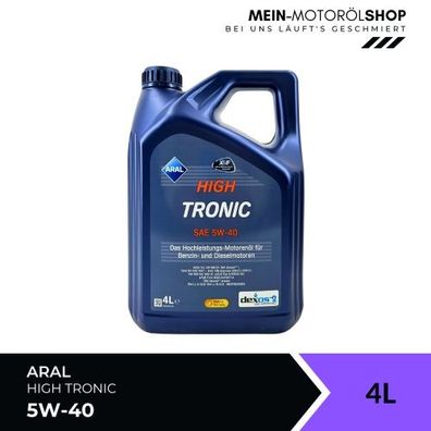 Aral HighTronic 5W-40 4 Liter