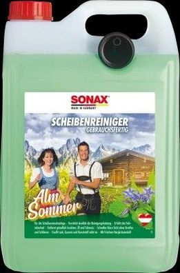 SONAX Scheiberreiniger gebrauchsfertig Alm Sommer 5 Ltr