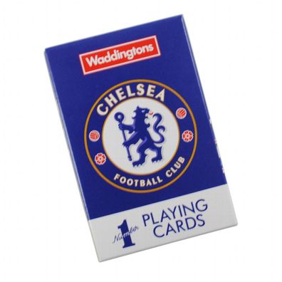 Chelsea FC Kartenspiel - Waddingtons - Spiel Poker Spielkarten Fußball Karten