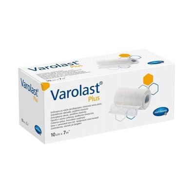 Hartmann Varolast® Plus Zinkleimbinde 8 cm x 5 m - 16 Stück | Packung (16 Stück)