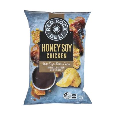 Red Rock Honey Soy Chicken Chips 165 g