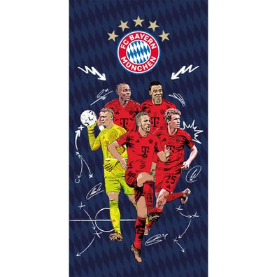 FC Bayern München Badetuch Player ?75x150 cm