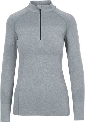 Trespass Damen Longsleeve Pelina Zip - Female Active Top Tp75