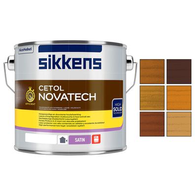 Sikkens CETOL Novatech 5 LTR Dünnschichtlasur Holzschutzlasur Holzlasur Farbwahl