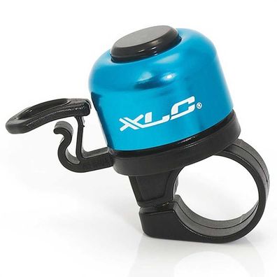 XLC Mini Glocke/Fahrrad Klingel DD-M06 22,2mm blau Bike Bell