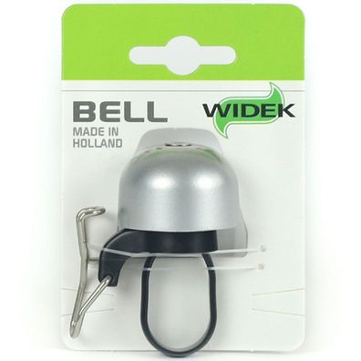 Widek Glocke Paperclip mini silber Fahrrad