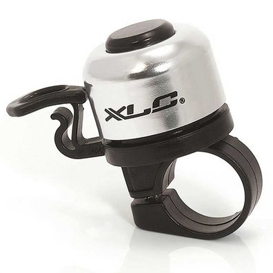 XLC Mini Glocke/Fahrrad Klingel DD-M06 22,2mm silber Bike Bell