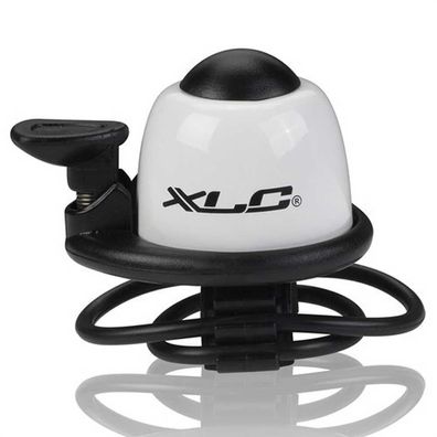 XLC Mini Glocke/Fahrrad Klingel DD-M07 22,2-31,8mm weiß Bike Bell