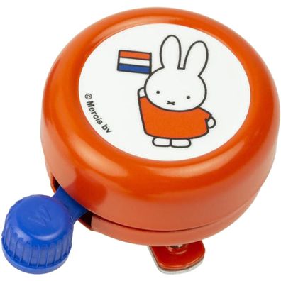 Widek WIDEK Kinderglocke Miffy Stahl mit Flagge orange