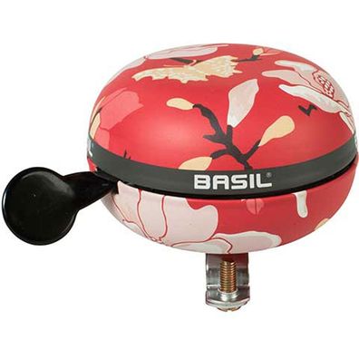 Basil Glocke BIG BELL Magnolia poppy red Fahrrad