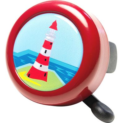 Reich Glocke Leuchtturm Ø55mm Trillerwerk chilirot Fahrrad