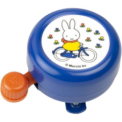 Widek WIDEK Kinderglocke Miffy Stahl mit Fahrrad blau