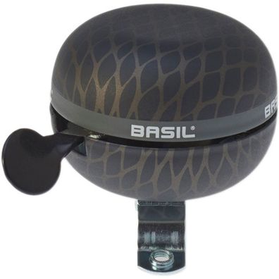 Basil Glocke Noir BELL DING-DONG BLACK Metallic 50462 Fahrrad