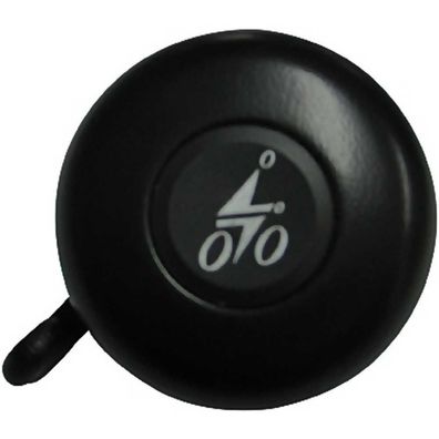 REICH Glocke Radfahrer Oberteil schwarz ca. 40g 135776 Fahrrad