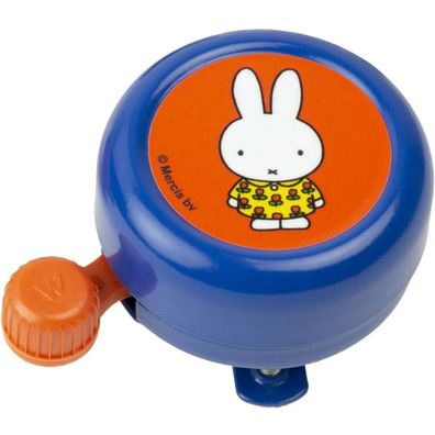 Widek WIDEK Kinderglocke Miffy Stahl mit Blumenkleid blau