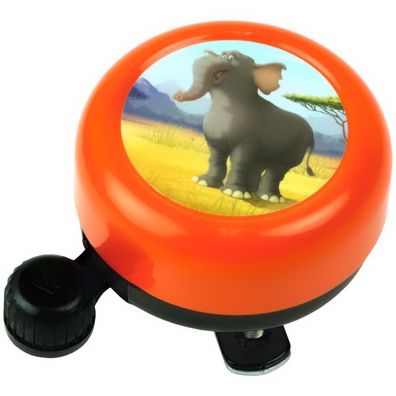 Widek Kinderglocke Animals Kingdom" orange bunt ca. 0,092 kg